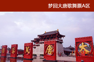 歌舞剧《梦回大唐》以现代艺术手法，配以全新视听效果，表现了壮丽恢弘，大气磅礴的盛唐风貌，亲临大唐盛世的灿烂文明。《梦回大唐》歌舞A区门票，有效期至2012年8月18日。