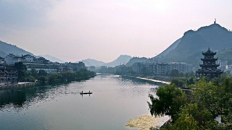 镇远古城水上游船旅游景点攻略图