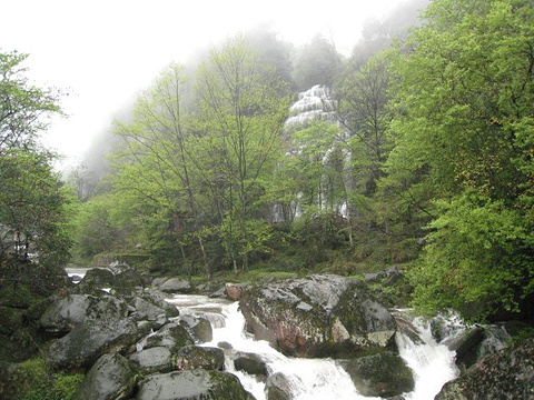 成都天台山旅游景区旅游景点攻略图