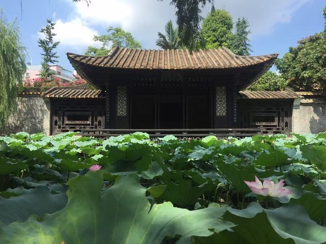 天气很好来到顺德的清晖园,岭南四大名园之一,非常漂亮,与江南园林有