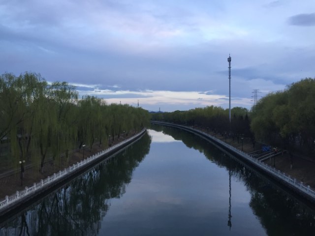 京城水系八一湖码头