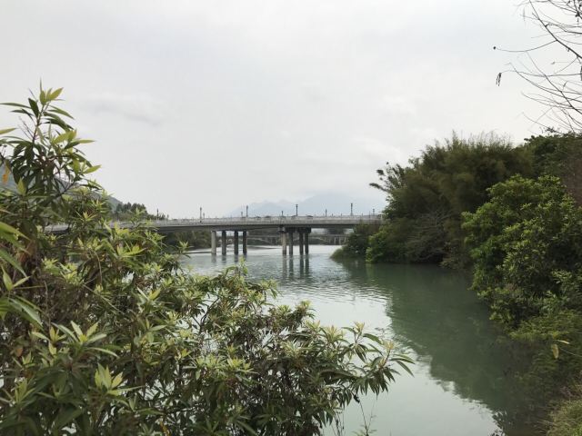 从化流溪河水上绿道