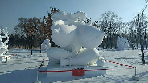 太阳岛雪博会旅游景点攻略图