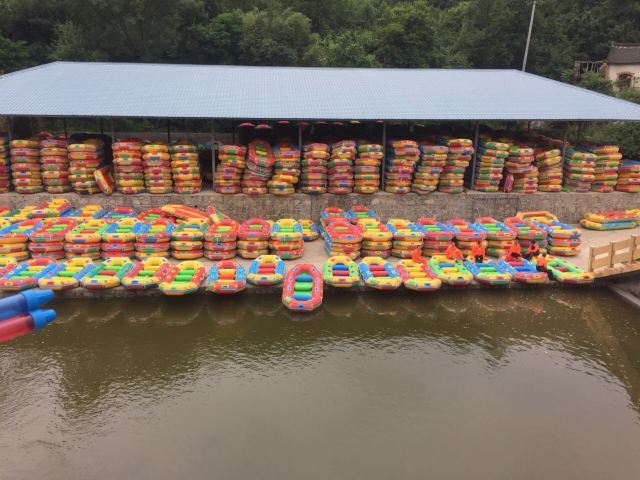 栾川大峡谷漂流