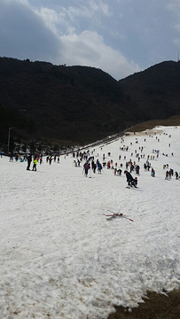 九宫山滑雪场旅游景点攻略图