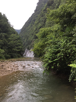 中坝大峡谷旅游景点攻略图