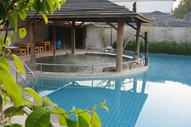 周末!节假日同价!老铁山温泉酒店日式房住宿1晚含双早双温泉