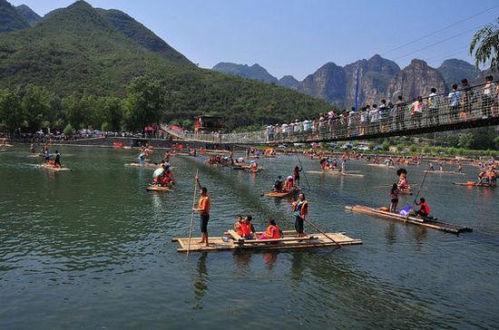 98元享218元东湖港十渡高山漂流门票一张