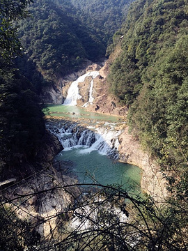 九龙祭瀑布群旅游景点攻略图