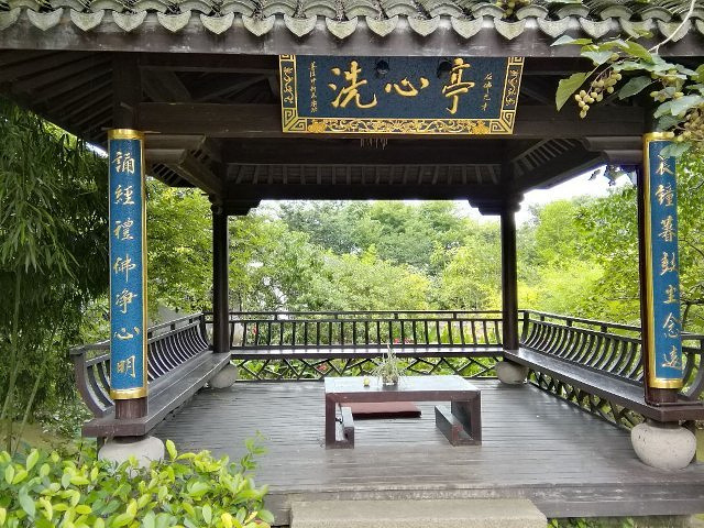 "梅花洲风景区，属AAAA级景点，因其大小河道曲折潆绕、纵横交错，将地势惟妙地分成五瓣，状若梅花..._梅花洲"的评论图片