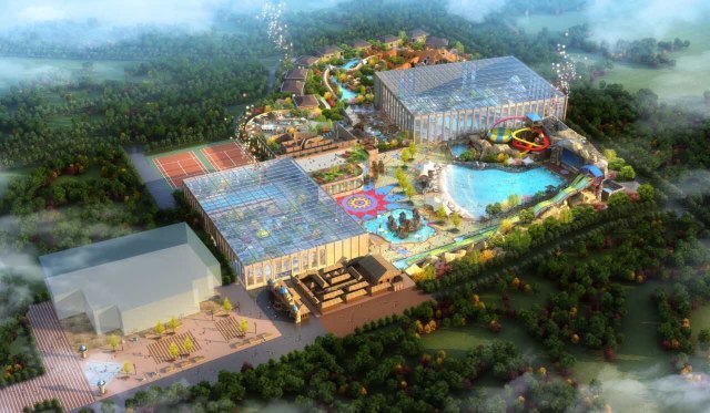 蓝宝石温泉水世界