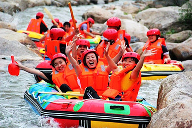 特惠348元 大连出发到冰峪沟 优胜美地漂流纯玩两日游