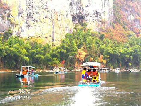 两江四湖景区旅游景点攻略图