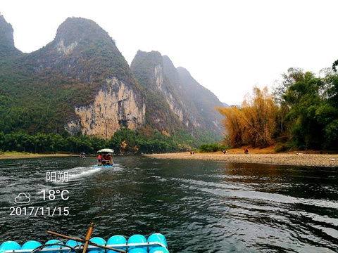 两江四湖景区旅游景点攻略图