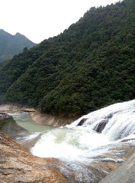 九龙祭瀑布群旅游景点攻略图