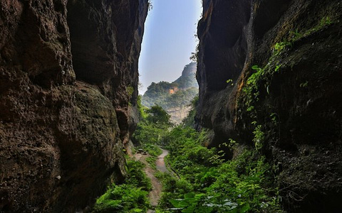 丹霞山旅游景点攻略图