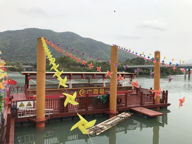 从化流溪河水上绿道