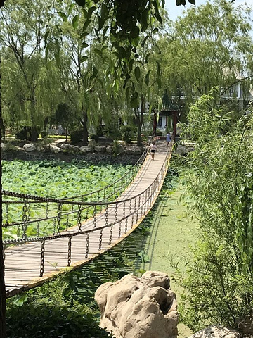 "景色挺美的，各种小的展览有好多，就是有些展览馆有些破旧了，也没有好好维护，但待在长廊或者亭子里..._沈阳三农博览园"的评论图片