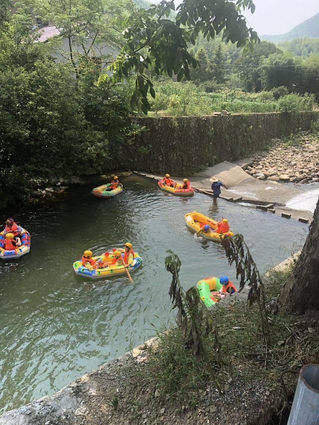 安吉天目山漂流