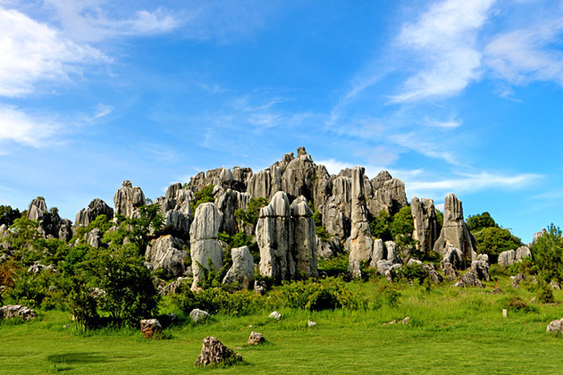 门票 电瓶车 索道 餐 石林九乡品质1日游