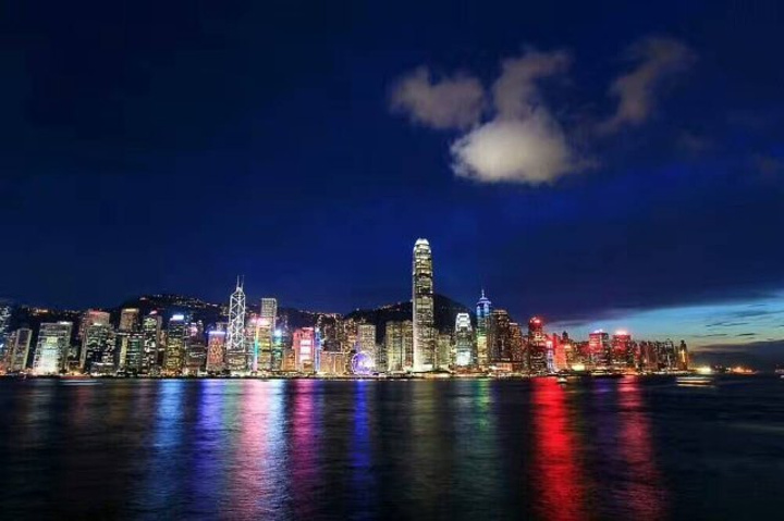 香港的夜景真的是必须来体验一下的,之前在日本东京看过东京夜景的