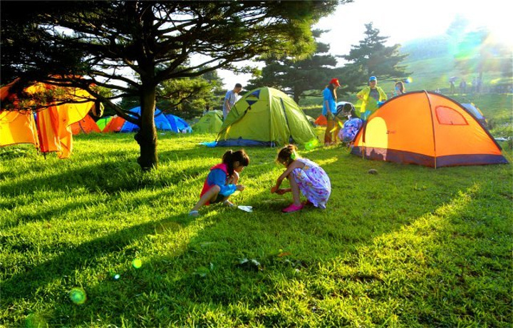 第一次来百里荒,第一次骑马,第一次滑草,哈哈,来到百里荒,经历了人生