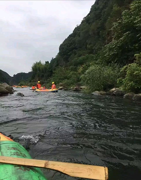 白云溪漂流旅游景点攻略图