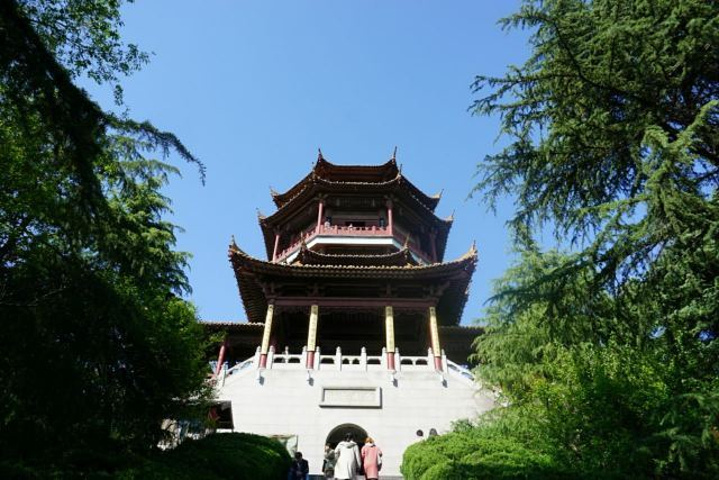 雨花台风景区面积很大分成很多个区域更像是一个公园的感觉有很多本地