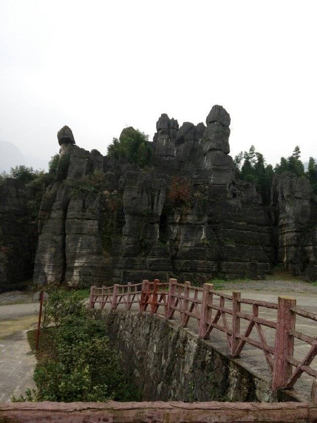 西部竹石林景区