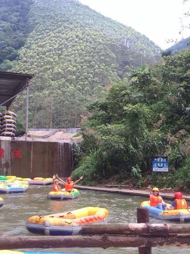 清远龙腾峡漂流