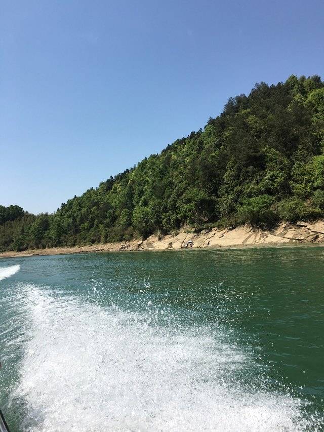 浙西三峡快艇飞舟