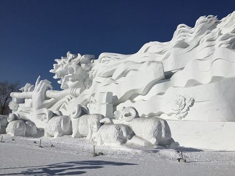 太阳岛雪博会旅游景点攻略图