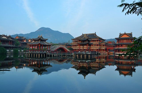 横店影视城旅游景点攻略图