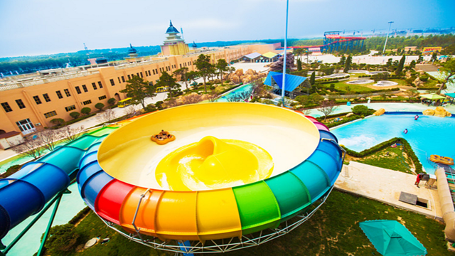 【济南出发】泉城欧乐堡水上世界一日游(纯玩无购物,夜场票)