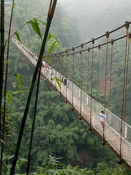 川西竹海景区旅游景点攻略图