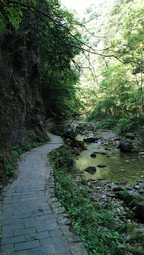 中坝大峡谷旅游景点攻略图