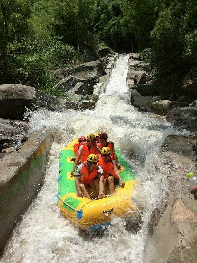 龙门大峡谷漂流