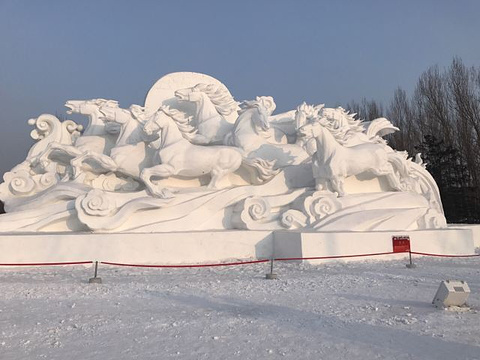 太阳岛雪博会旅游景点攻略图