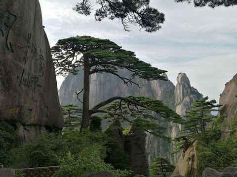 黄山风景区旅游景点攻略图