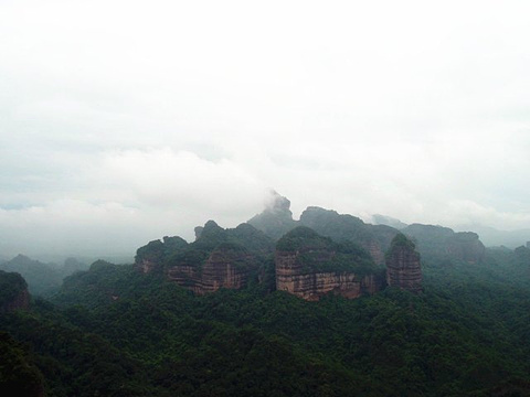 丹霞山旅游景点攻略图