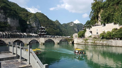 镇远古城水上游船旅游景点攻略图