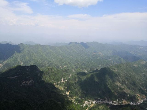 秦岭天竺山旅游景点攻略图