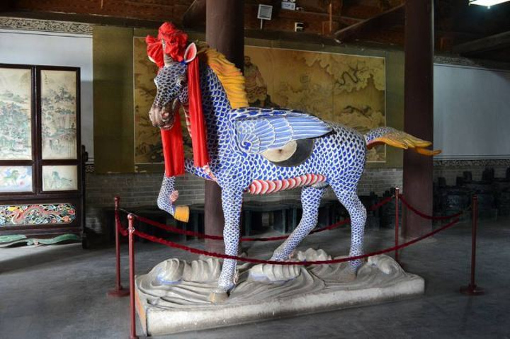 天水伏羲庙祭祖奠定易学八卦兴造书契约字词铭天昊伏羲经纬地人文始祖