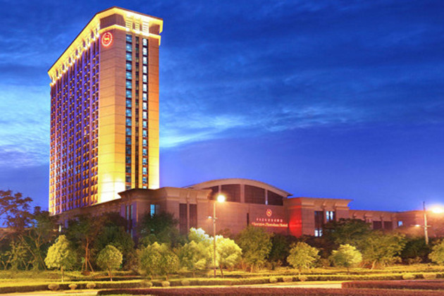 杭州周边游:舟山喜来登绿城酒店山景房1间1晚 双早 普陀山门票2张