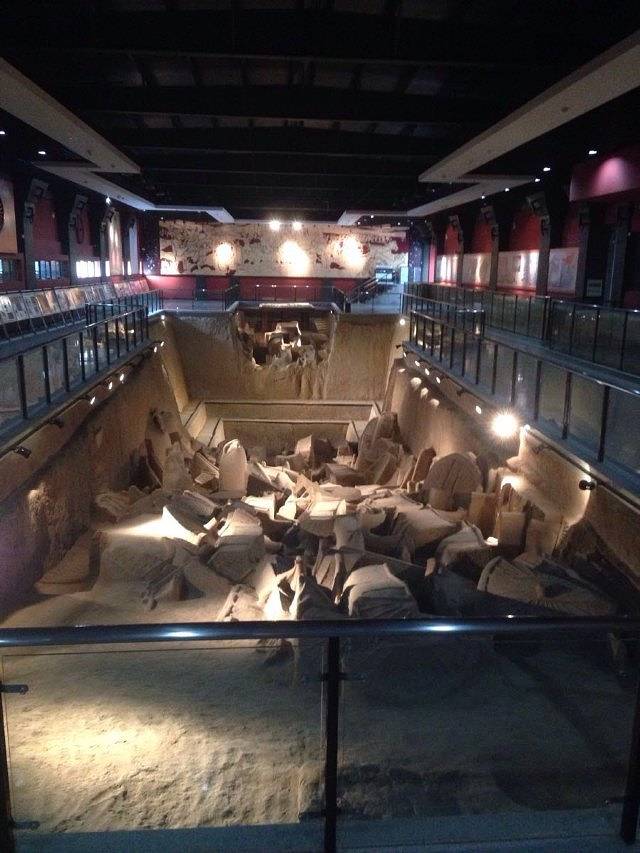 郑国车马坑景区