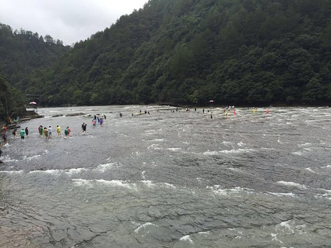 白水洋风景区旅游景点攻略图