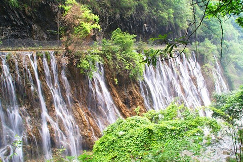 中坝大峡谷旅游景点攻略图