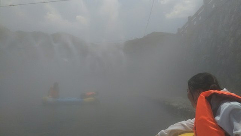 虎啸峡激流探险漂流旅游景点攻略图