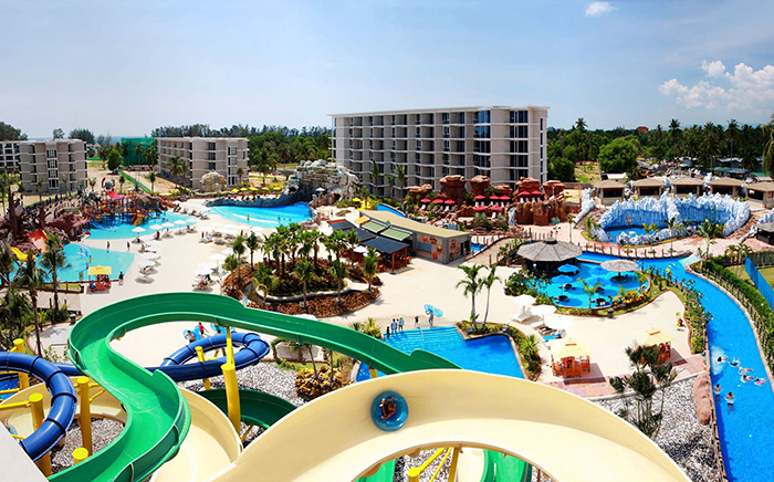 【特惠家庭套票】泰国布吉岛飞溅丛林水上乐园门票2大1小