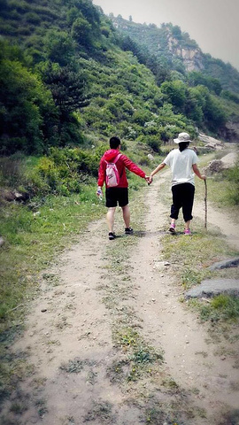 "下山的观光车也还不错，山上有空地可以休息，野营，露宿。游玩的人不是很多，很亲近大自然_猪圈沟生态风景区"的评论图片